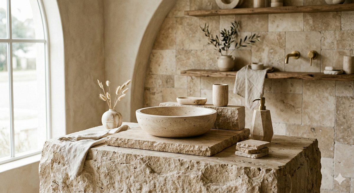 Travertine Home Essentials